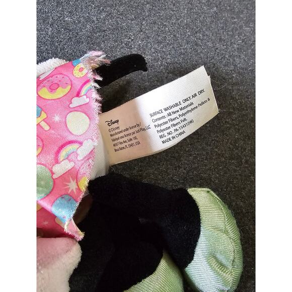 Disney Minnie Mouse Plush Doll-Winking Donut Bow & Pink Ice Cream Dress-10.5" - Picture 6 of 10